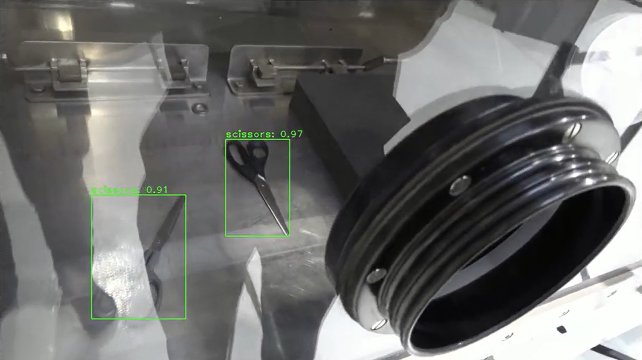 RAICo Robotic Glovebox Object Detection
