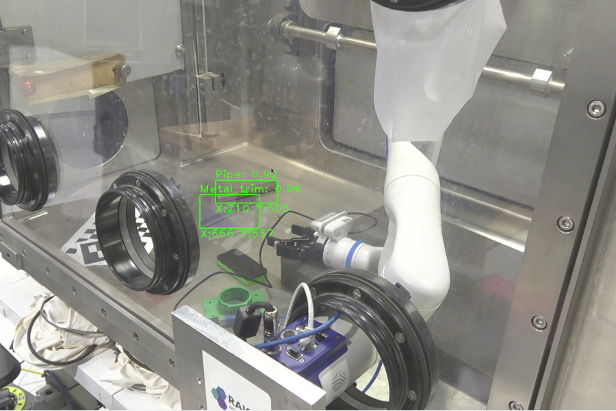 RAICo Robotic Glovebox Object Detection
