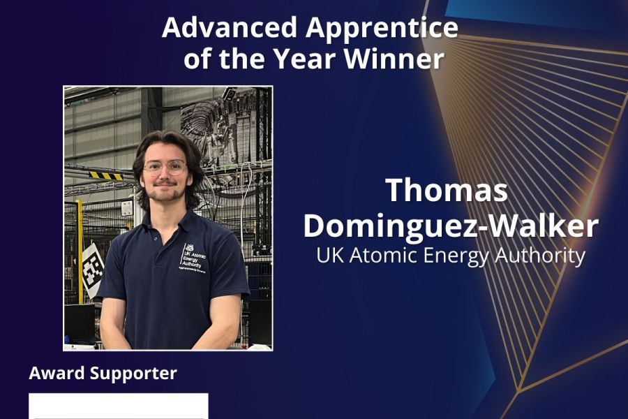 Nuclear Skills Academy for Nuclear 2026 Awards Winner Thomas Dominguez-Walker